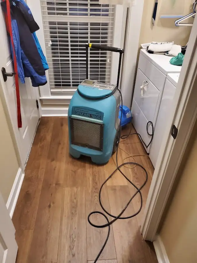 Commercial dehumidifier deployed for Crawl Space Restoration in Miami Beach