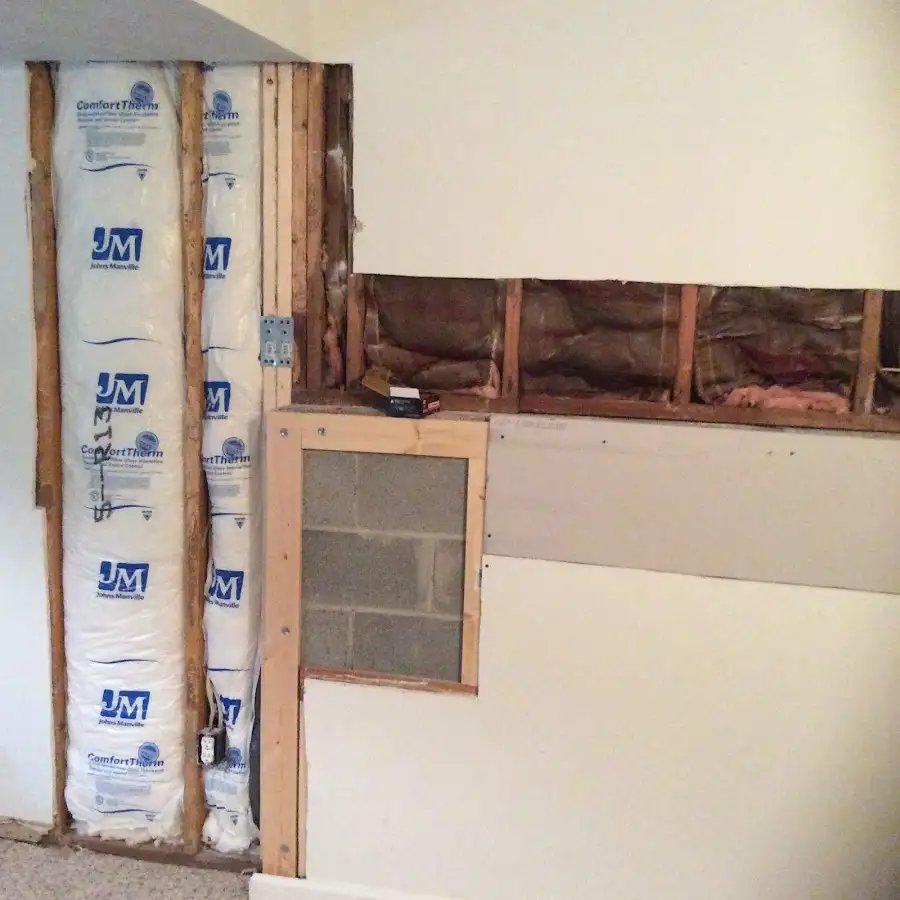 Wall insulation replacement during Structural Drying in Miami Beach